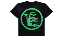 Hellstar Classic T-Shirt (Regular Logo) Black/Green