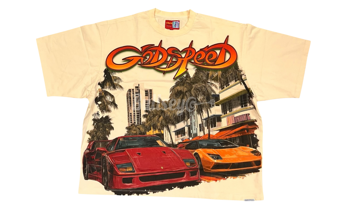Godspeed South Beach Drive Superrun Bone T-Shirt