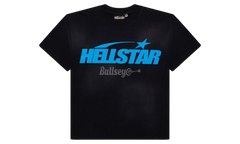 Hellstar Classic T-Shirt (Regular Logo) Black/Blue