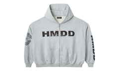 HMDD Chimstone Grey Zip-Up Hoodie