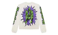 Hellstar Horror Book White Longsleeve T-Shirt