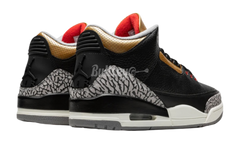 Jordan 3 Retro Black Cement Gold (Women's)