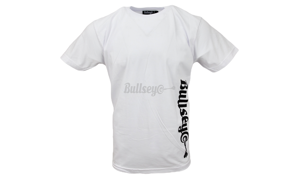 Bullseye Vertical Logo White T-Shirt