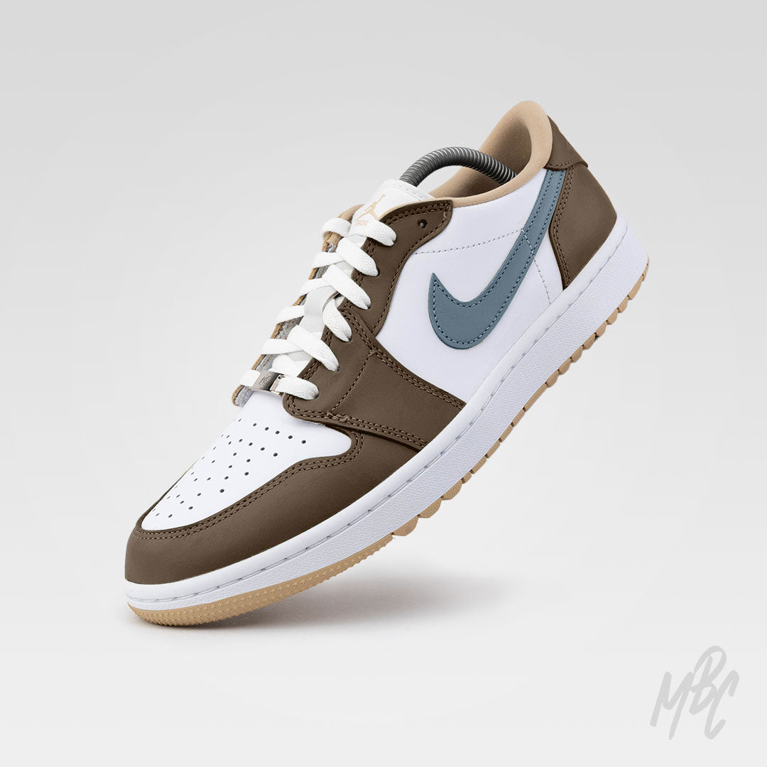 Fairway Fog 2.0 - Jordan 1 Low Golf Custom