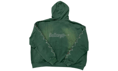 HMDD Green Bean Crystal Zip Up Hoodie