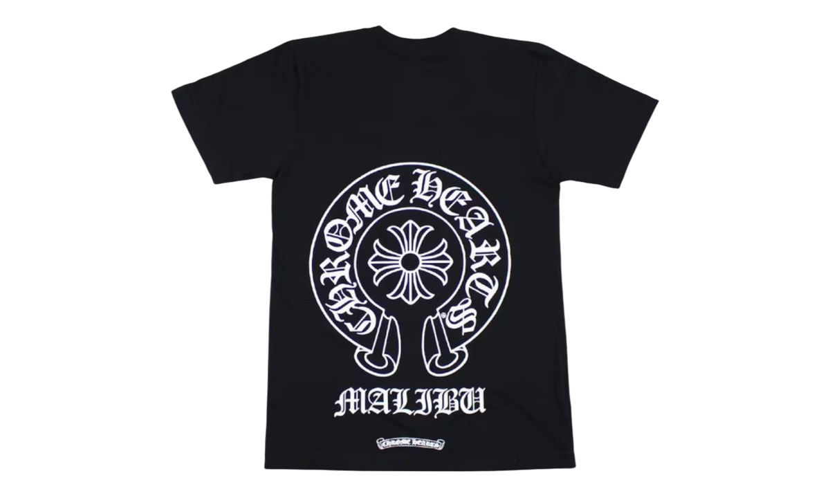 Chrome Hearts Malibu Exclusive Horseshoe Black T-Shirt