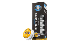Game Face Kicks On-The-Go Sneaker Cleaning Wipes Lakers