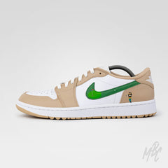Happy Golfing Beige - Jordan 1 Low Golf Custom