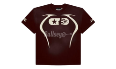 Hellstar Studios Warm-up T Shirt Brown