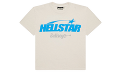 Hellstar Classic T-Shirt (Regular Logo) White/Blue