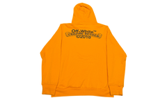 Chrome Hearts x Off-White Scroll Orange Hoodie (Replacement Strings)