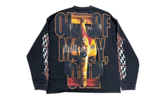 Godspeed F1 Finishline Washed Black Longsleeve T-Shirt