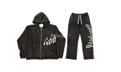 Godspeed OG Logo Washed Black Boom Sweatsuit