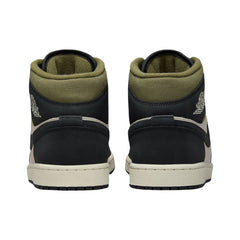 Nike Air Jordan 1 Mid SE Off Noir Medium Olive