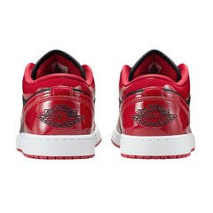 Jordan 1 Low SE Patent Varsity Red Black