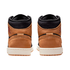 Nike Air Jordan 1 Mid SE Black Flax