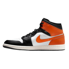 Nike Air Jordan 1 Mid Black Toe Starfish