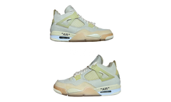Jordan 4 Retro Off-White Sail (Women's) (Preowned)