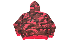 HMDD Camo Chimstone Red Zip-Up Hoodie