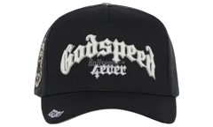 Godspeed Forever Black Trucker Hat