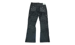 Godspeed Rockstar Flare Raw Black Cargo Pants