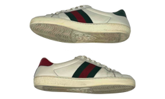 Gucci Ace Embroidered Snake (PreOwned) (Missing One Insole)