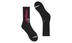 Godspeed New Age Logo Black/Red Socks