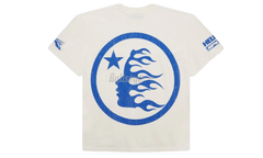 Hellstar Beat Us! White/Blue T-Shirt