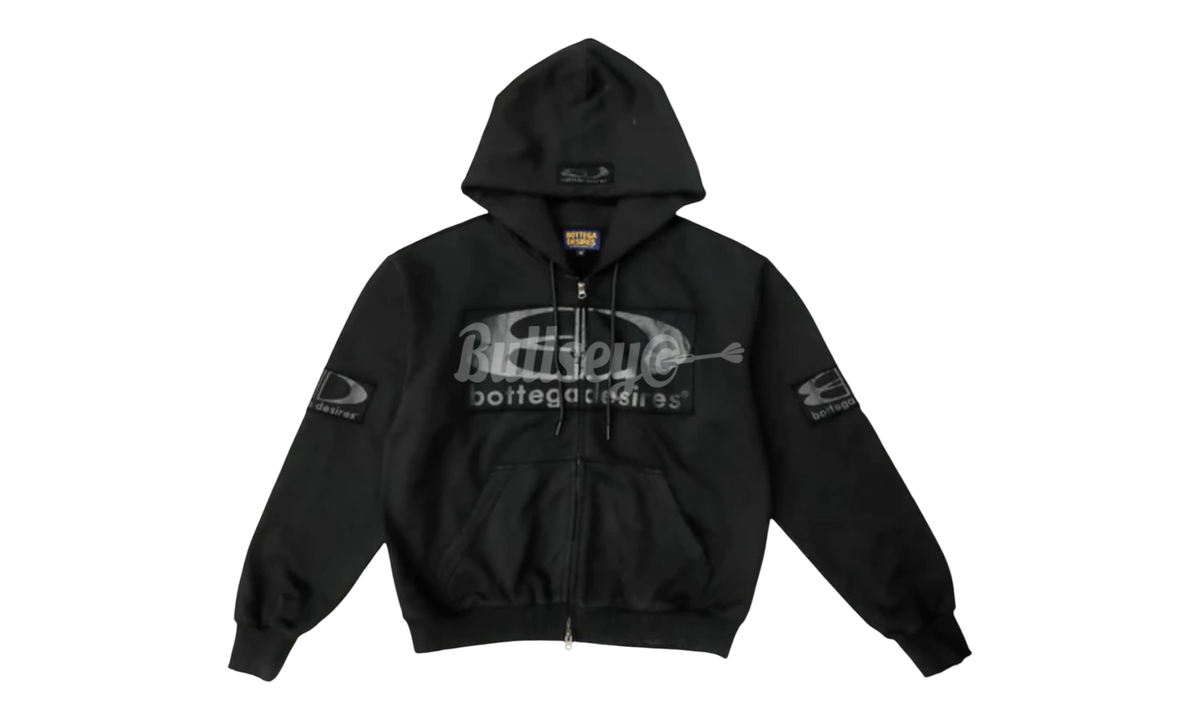 Bottega Desires Black Tech Hoodie