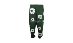 Denim Tears The Cotton Wreath Green Sweatpants