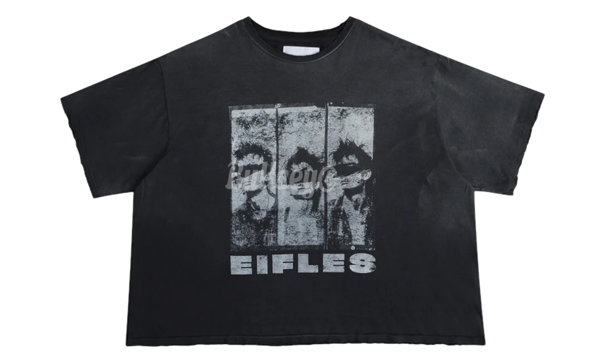 Eifles Mugshot Vintage Washed Black T-Shirt