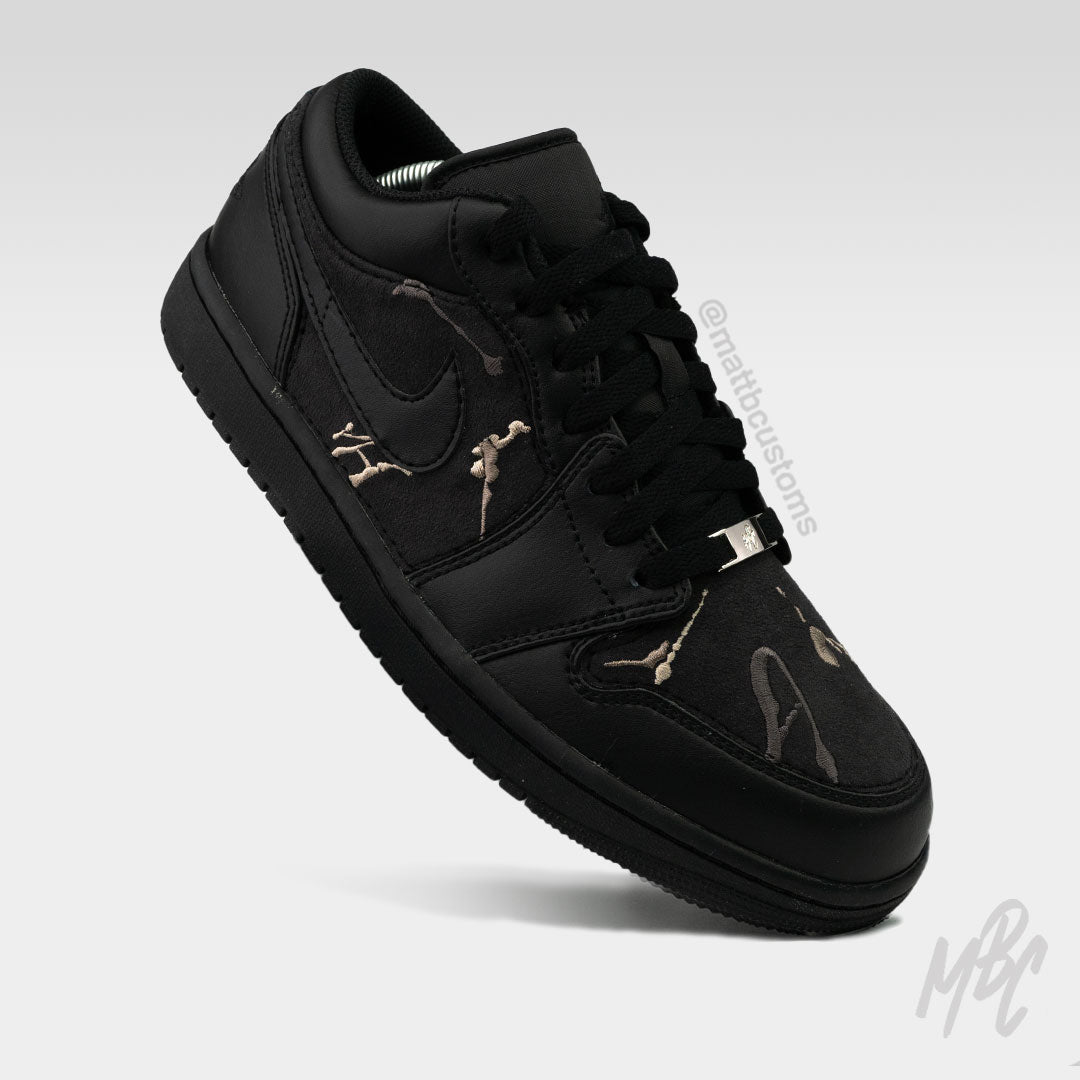 Threaded Paint - Jordan 1 Low Custom