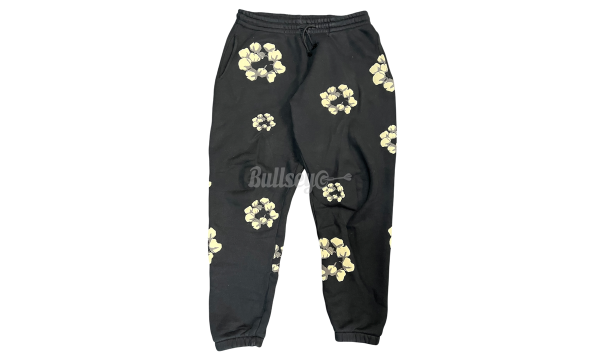 Denim Tears Cactus Wreath Black Sweatpants (PreOwned)