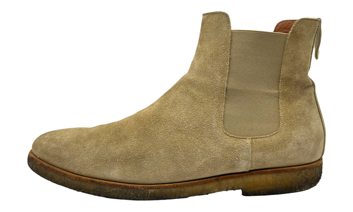 Common Projects Chelsea Boot Suede Tan (PreOwned) (No Box)