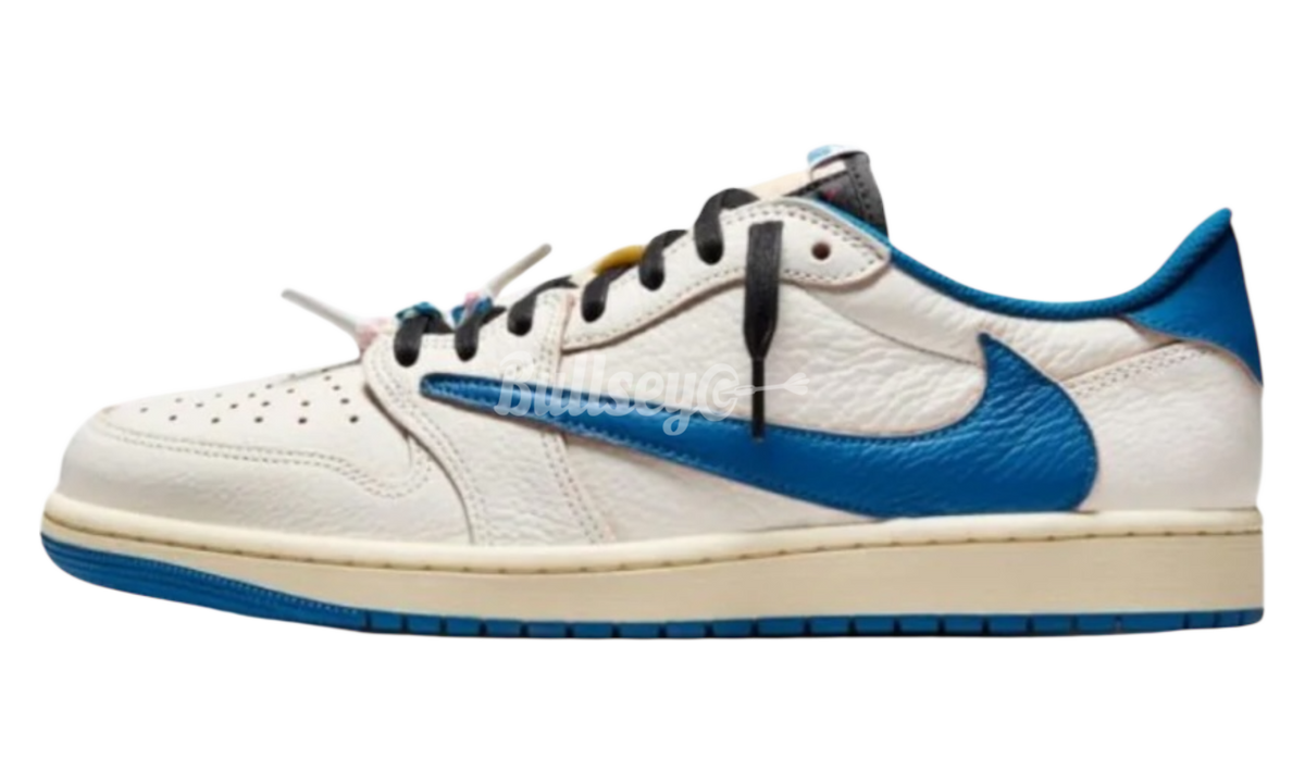 Jordan 1 Retro Low OG SP Fragment x Travis Scott Sail Military Blue