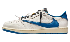Jordan 1 Retro Low OG SP Fragment x Travis Scott Sail Military Blue