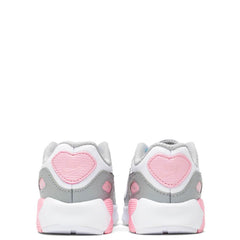 Air Max 90 LTR (TD) - Light Smoke Grey/Metallic Silver/White/Pink