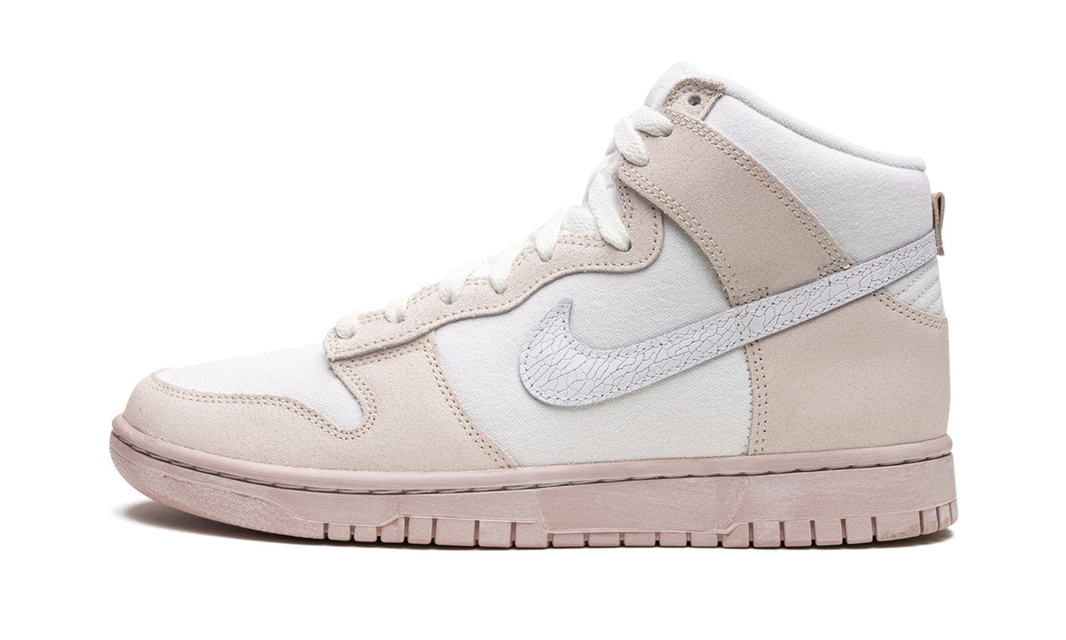Nike Dunk High Retro PRM Cracked Leather Swoosh