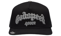 Godspeed Forever 3M Reflective Black Trucker Hat