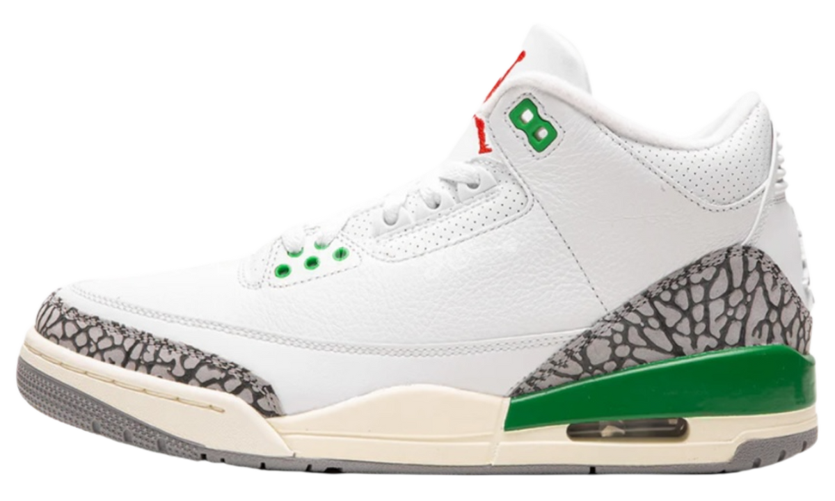 Jordan 3 Retro Lucky Green (Women's)
