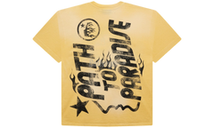 Hellstar Studios Jesus Path To Paradise Yellow T-Shirt
