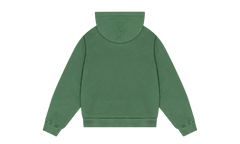 Denim Tears Embroidered Logo Green Hoodie