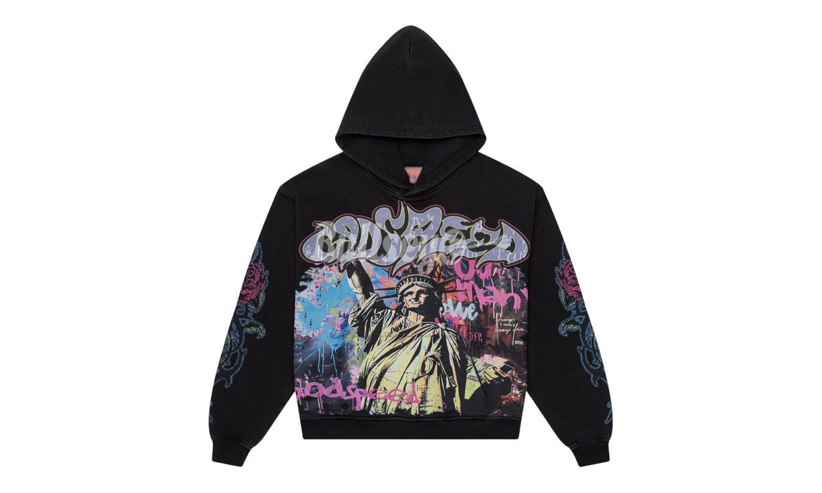 Godspeed Vandal Washed Black Hoodie