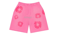 Denim Tears Mono Cotton Wreath Pink Shorts