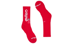 Godspeed New Age Logo Red Socks