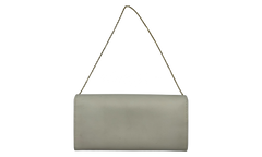 Fendi Roma Logo Continental Wallet On Chain White (PreOwned)