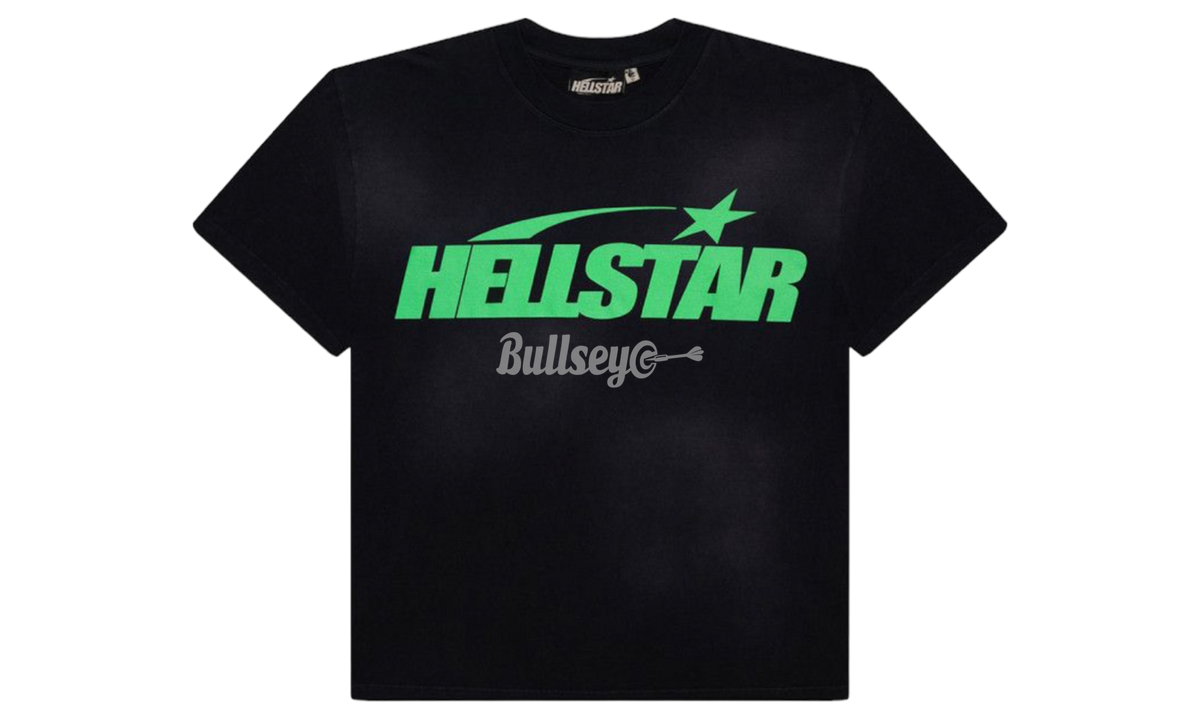 Hellstar Classic T-Shirt (Regular Logo) Black/Green