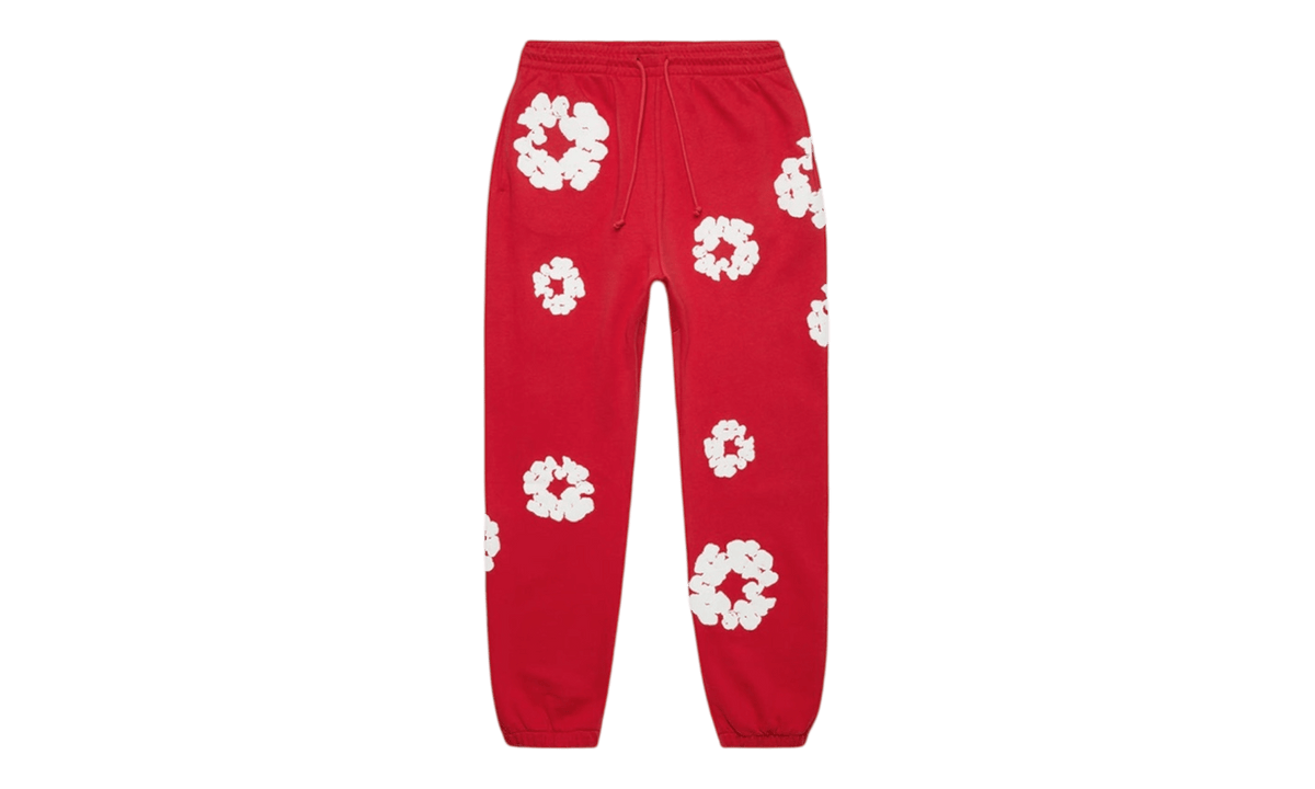 Denim Tears Cotton Wreath Sweatpant Red