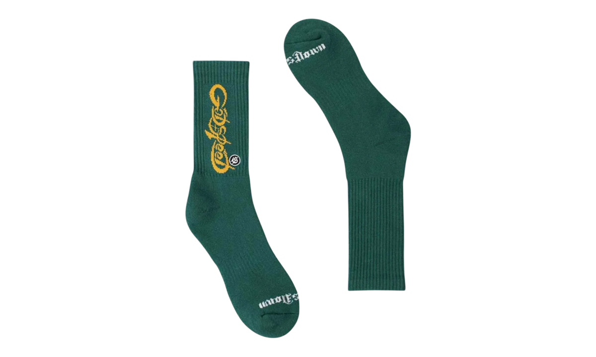 Godspeed New Age Logo Green/Yellow Sock