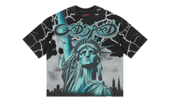 Godspeed Voltage Wolf Grey Wash Black T-shirt